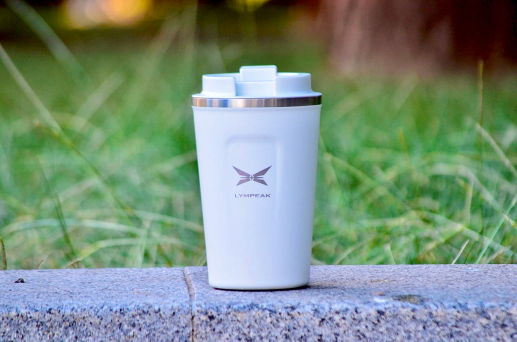 FLOW | Taza Térmica de Café 380 ml - Blanco | Coffee Partner