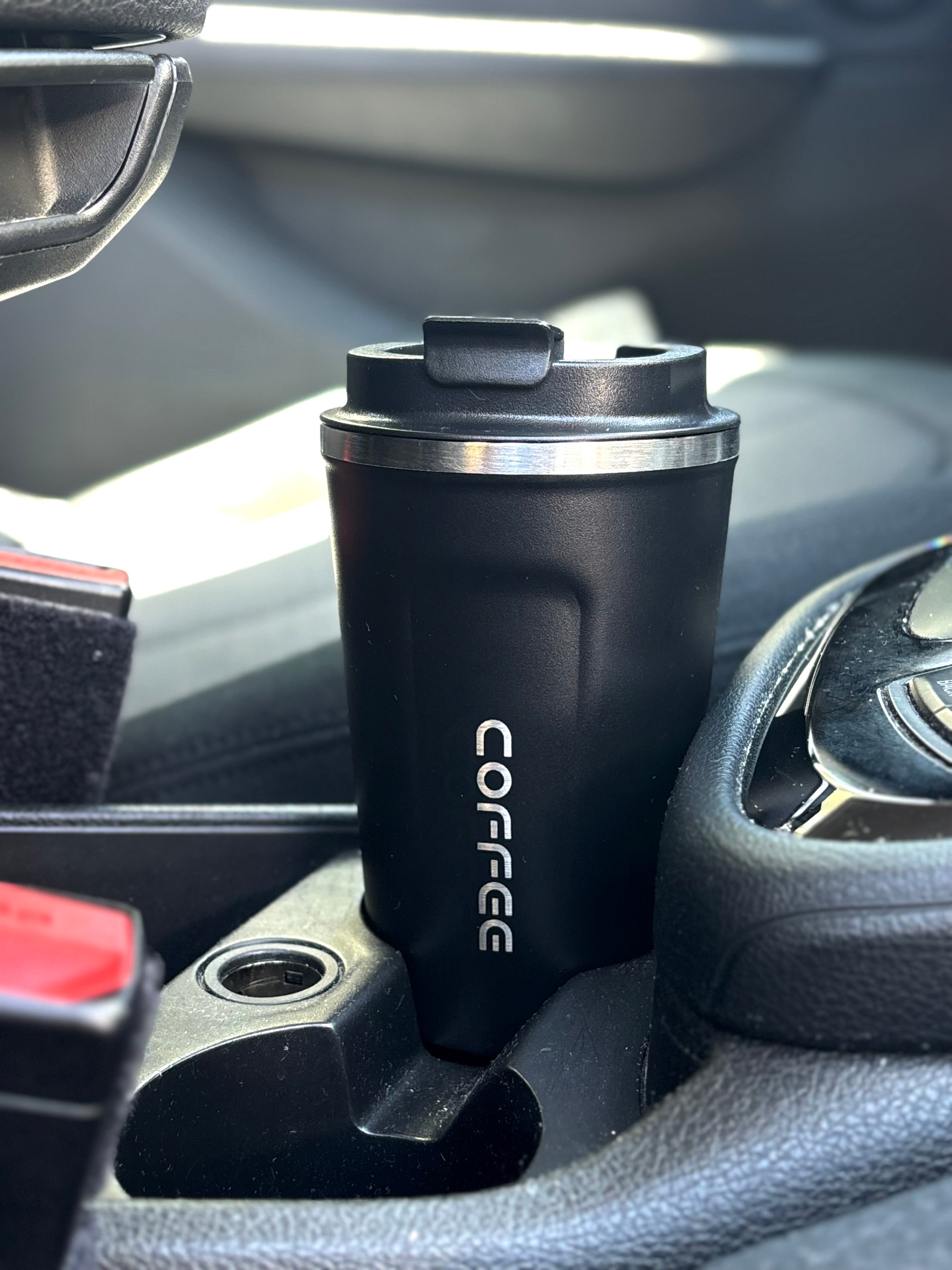FLOW | Taza Térmica de Café 380 ml - Negro | Coffee Partner