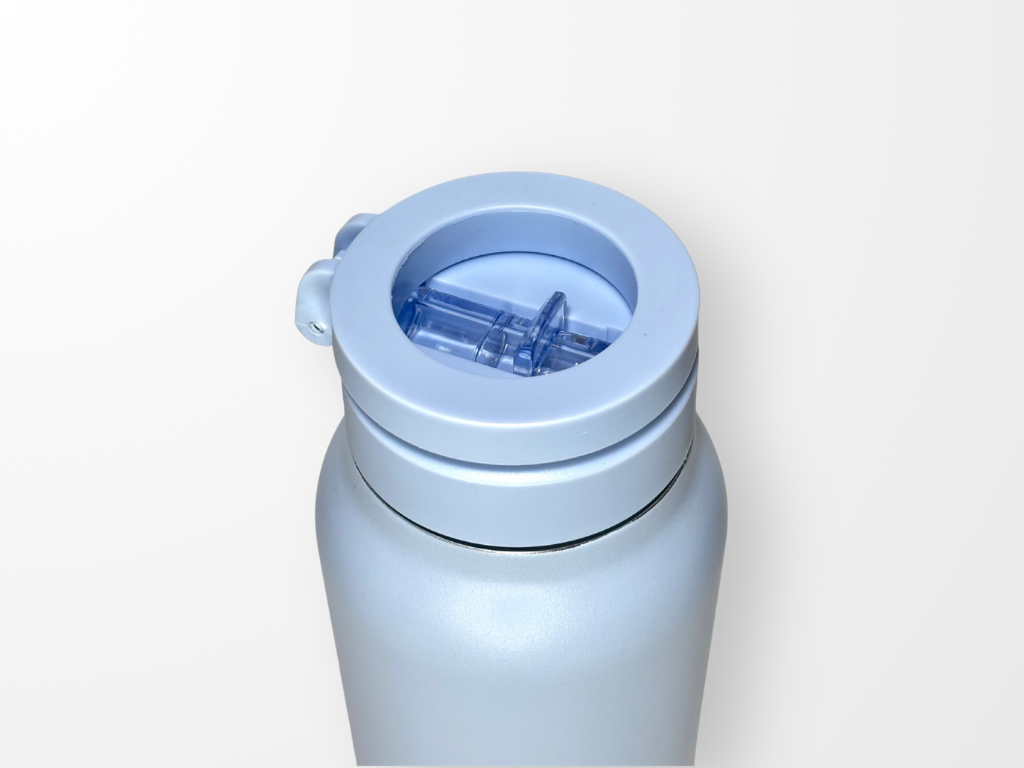 GEZEN | Botella Deportiva con Anillo Magnético 710 ml - Azul Baby