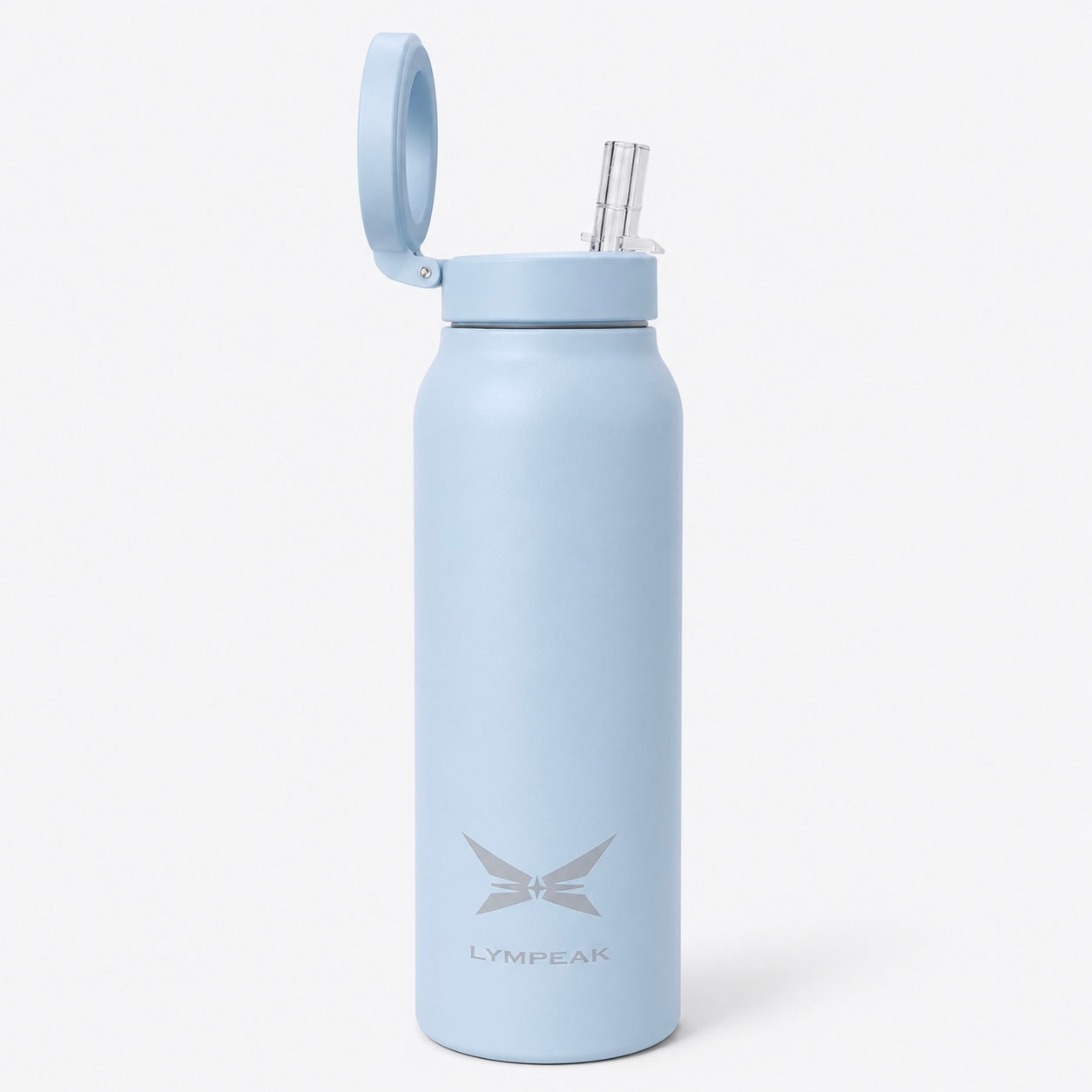 GEZEN | Botella Deportiva con Anillo Magnético 710 ml - Azul Baby