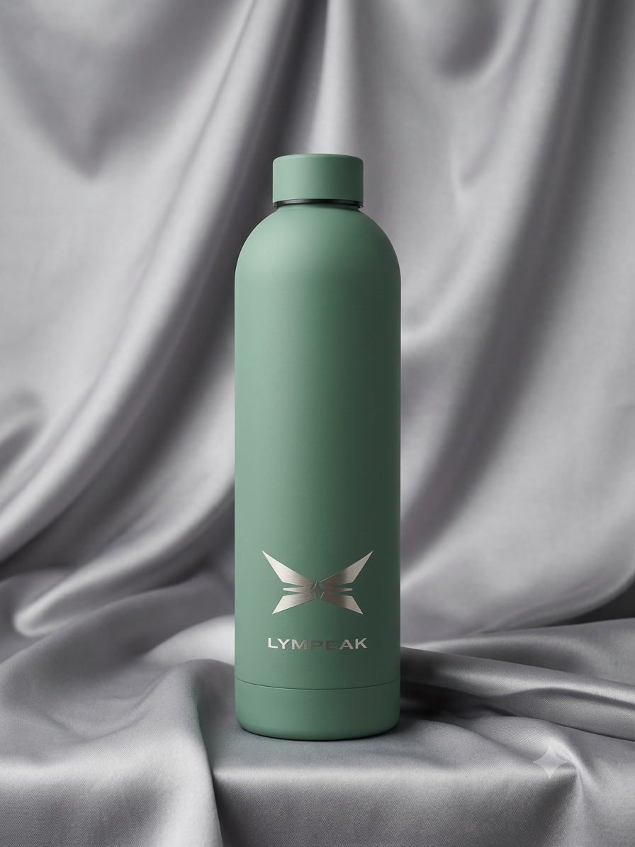 ESSENCIAL | Botella Térmica Slim 750 ml - Verde Militar