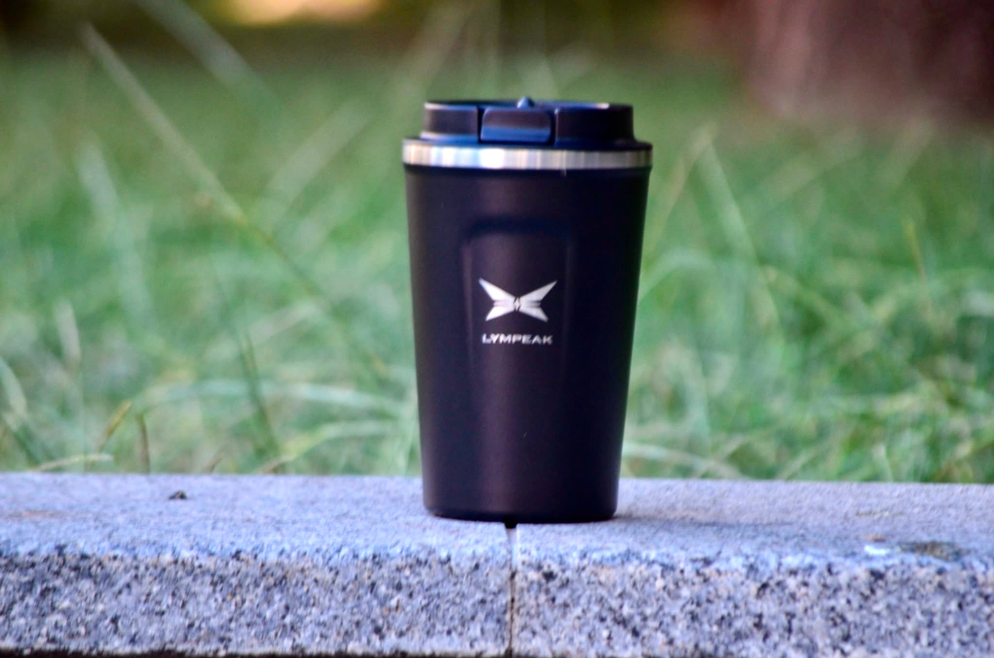 FLOW | Taza Térmica de Café 380 ml - Negro | Coffee Partner