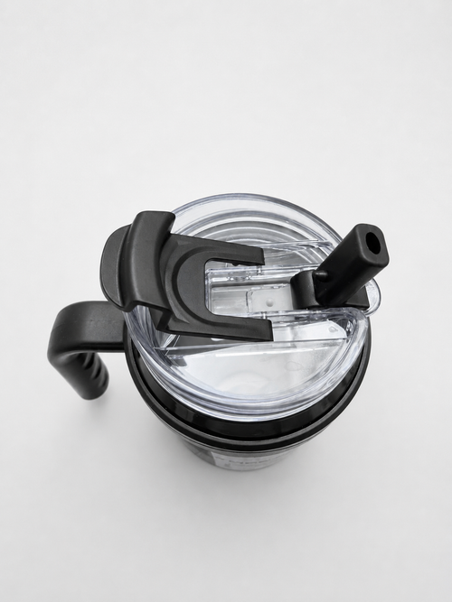 ELITE PRO | Vaso Térmico XL - Asa y Popete 1.2L | Negro Noir