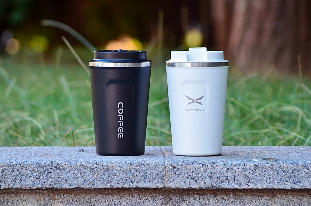 FLOW | Taza Térmica de Café 380 ml - Blanco | Coffee Partner