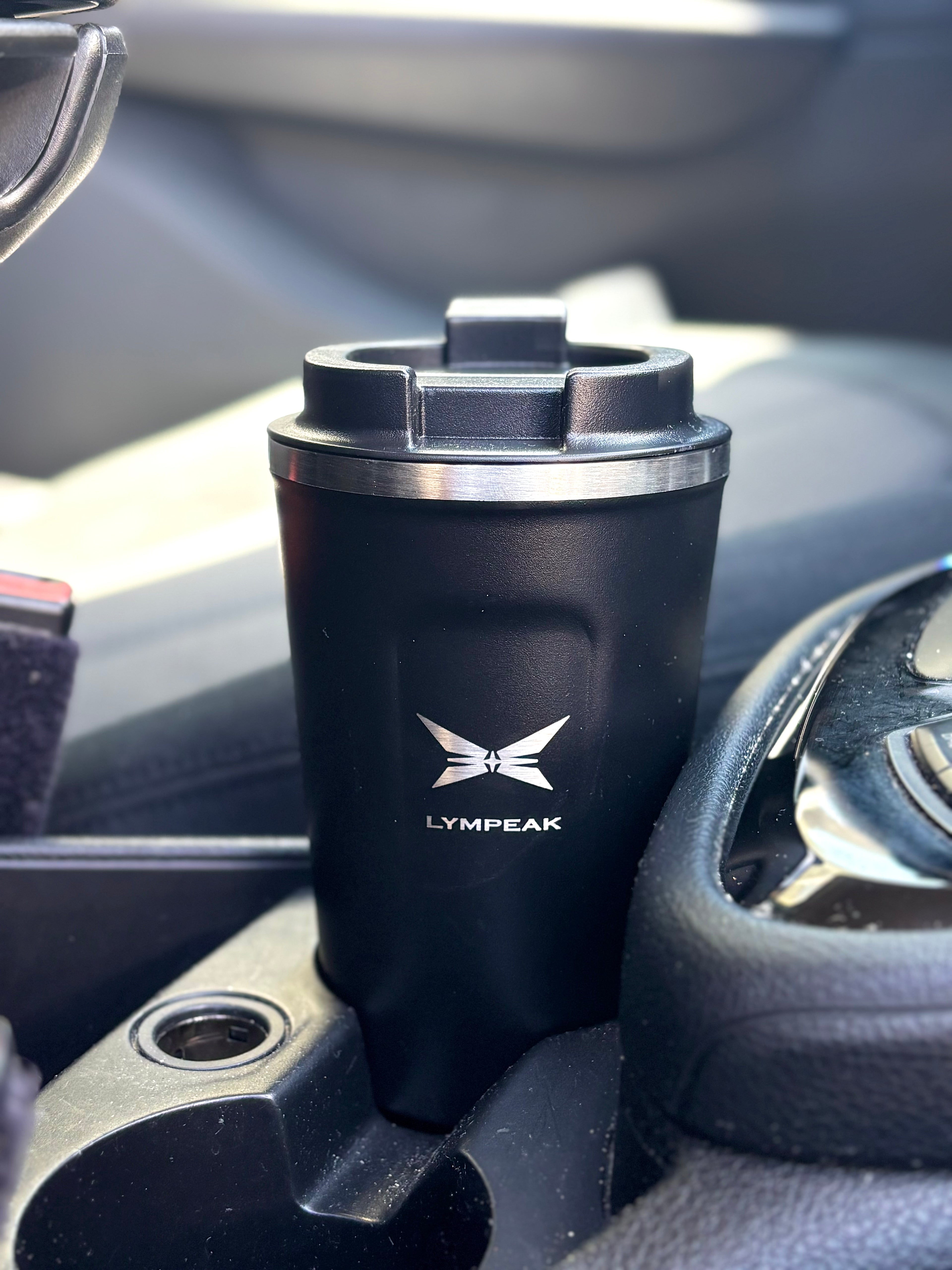 FLOW | Taza Térmica de Café 380 ml - Negro | Coffee Partner