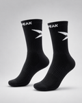Calcetines Crew Deportivos Largos | Pack-3 Negro