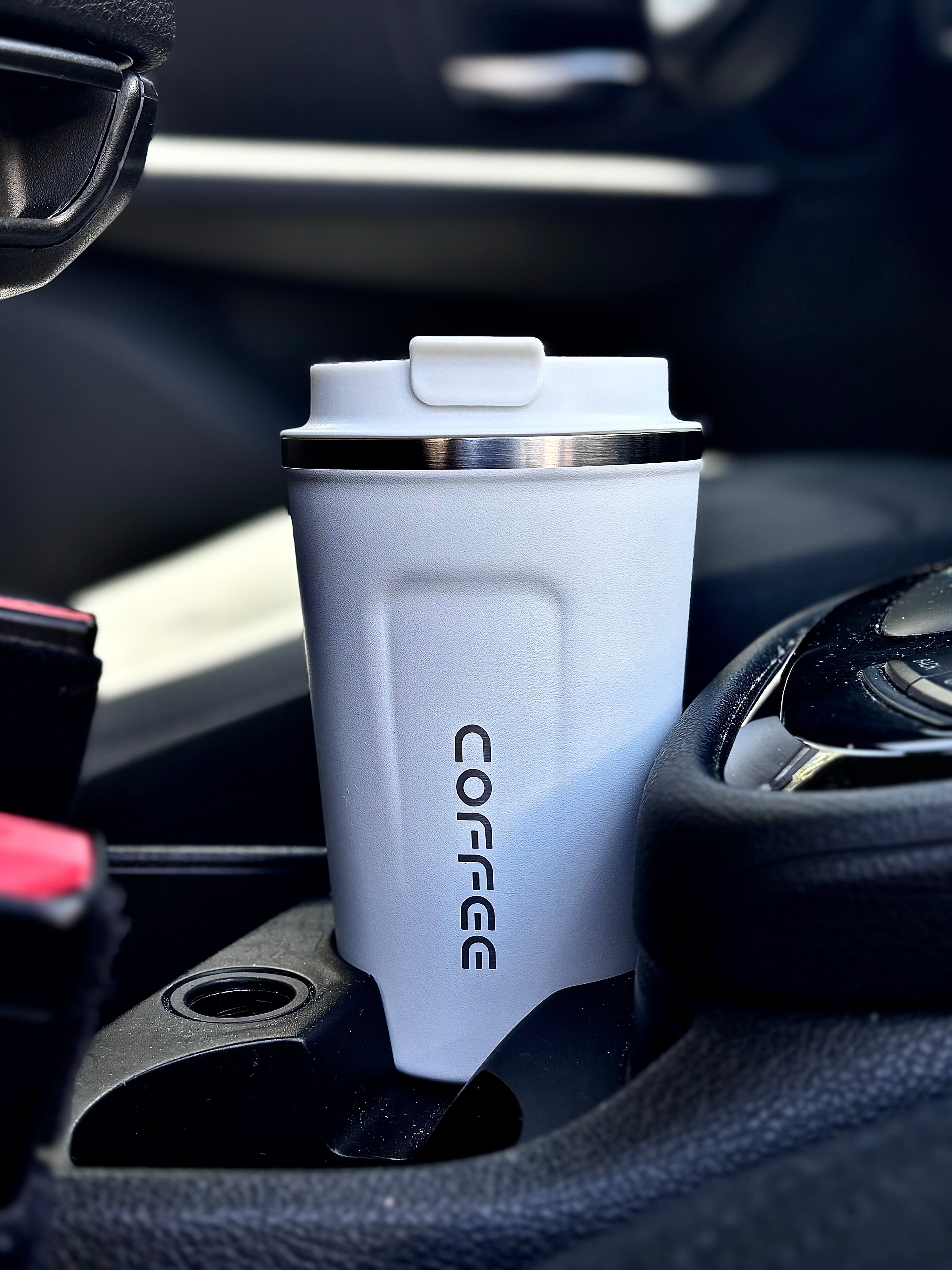 FLOW | Taza Térmica de Café 380 ml - Blanco | Coffee Partner