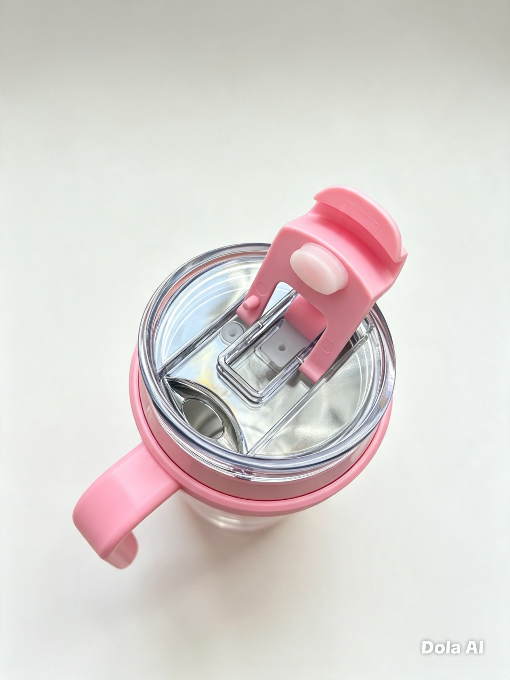 ELITE PRO | Vaso Térmico XL - Asa y Popete 1.2L | Rosa Baby