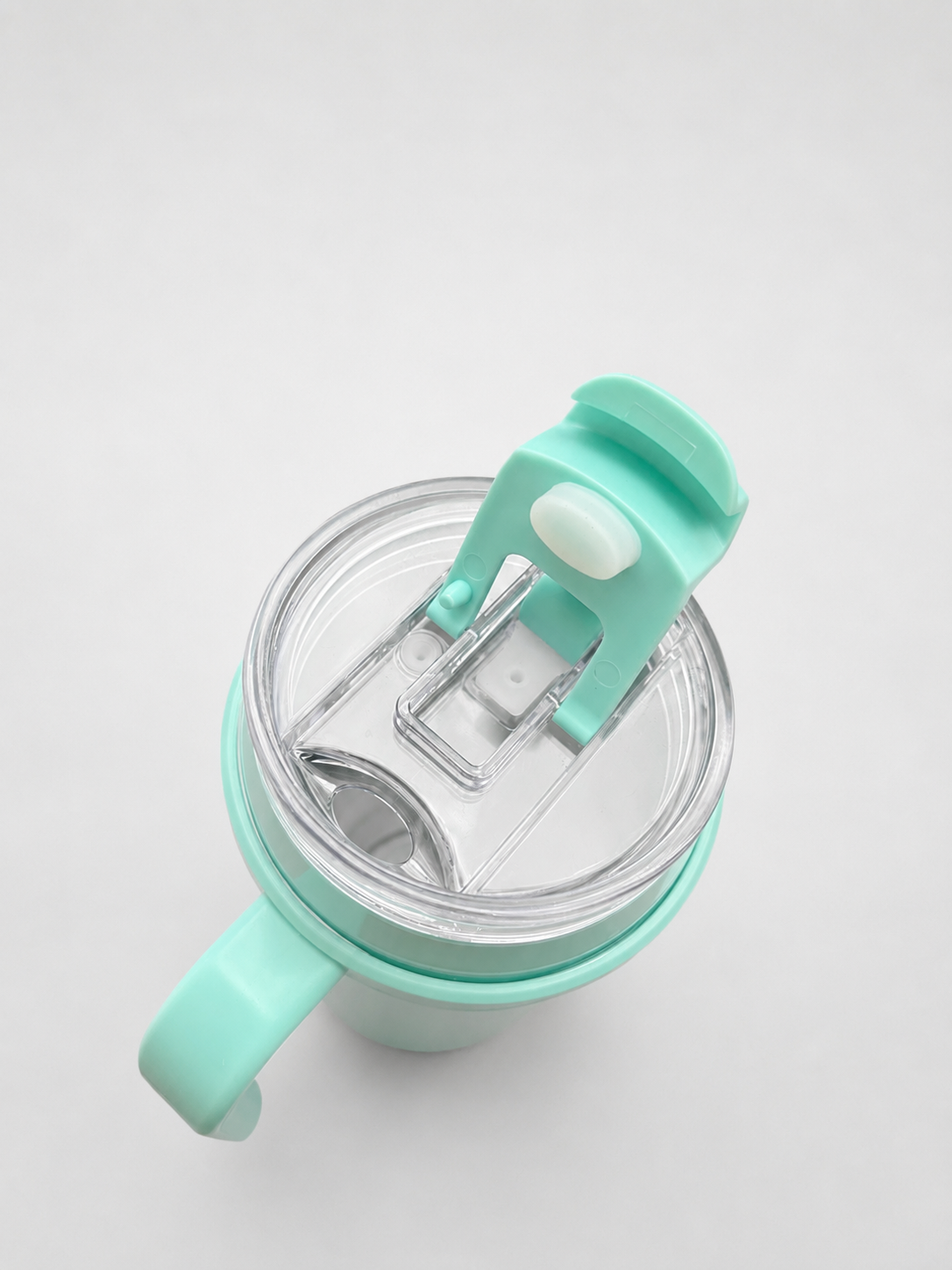 ELITE PRO | Vaso Térmico XL - Asa y Popete 1.2L | Azul Sky