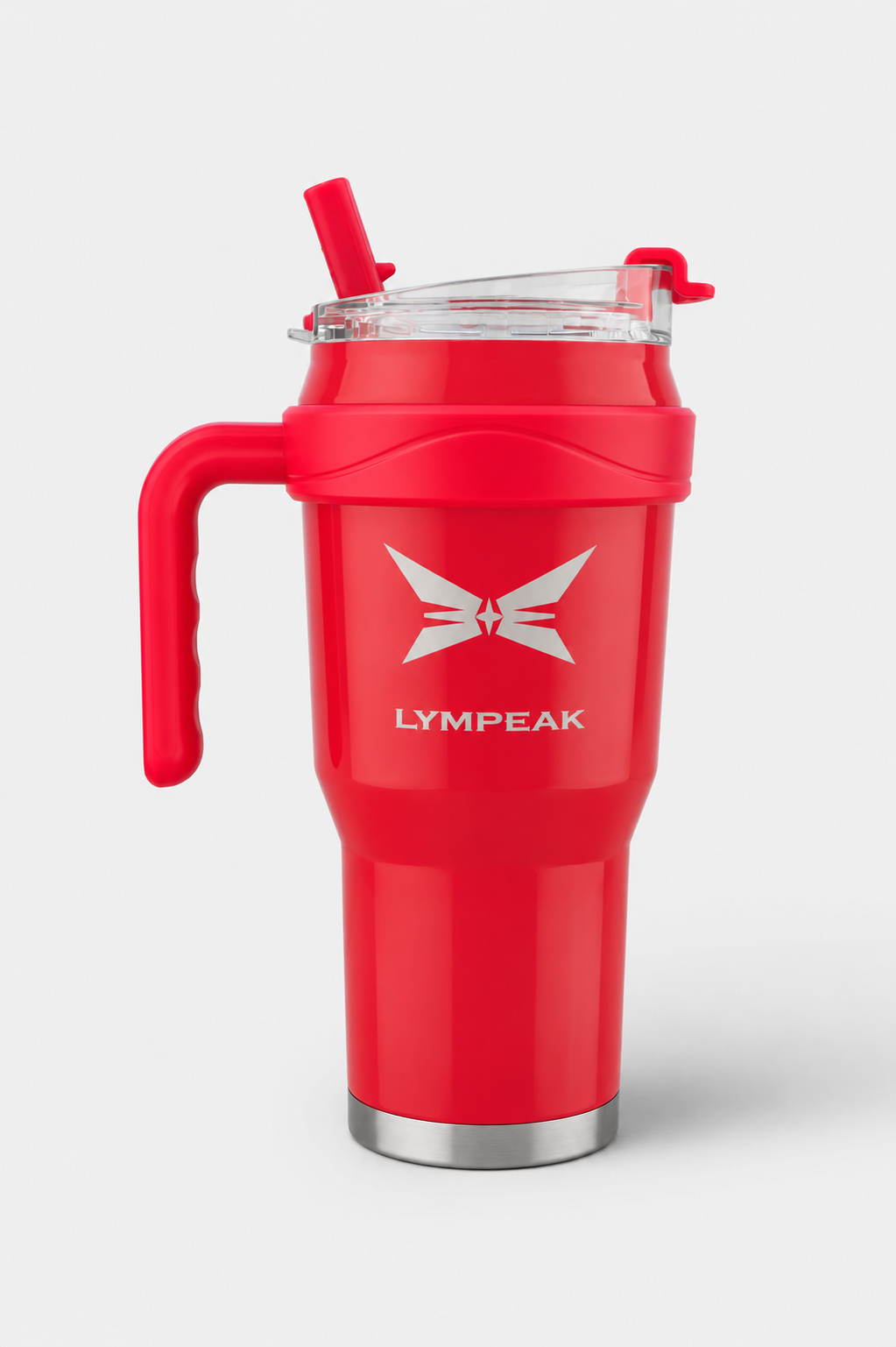 ELITE PRO | Vaso Térmico XL - Asa y Popete 1.2L | Rojo Carmine