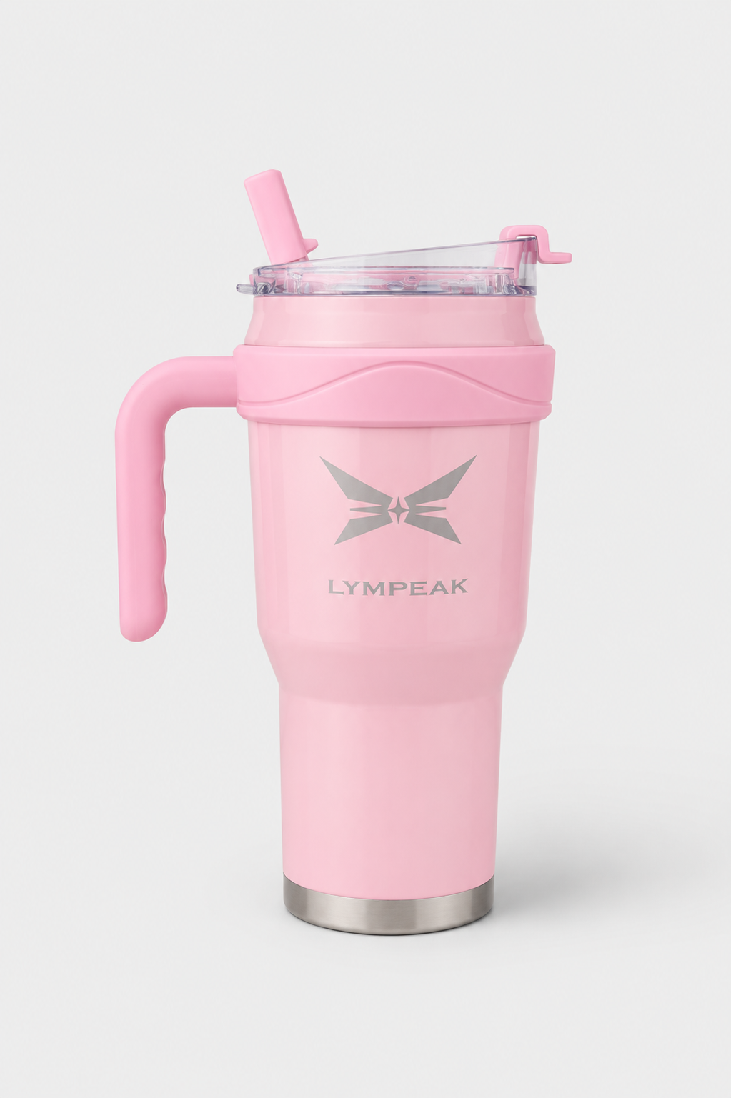 ELITE PRO | Vaso Térmico XL - Asa y Popete 1.2L | Rosa Baby