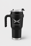 ELITE PRO | Vaso Térmico XL - Asa y Popete 1.2L | Negro Noir