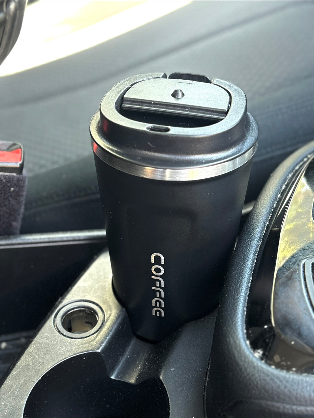 FLOW | Taza Térmica de Café 380 ml - Negro | Coffee Partner