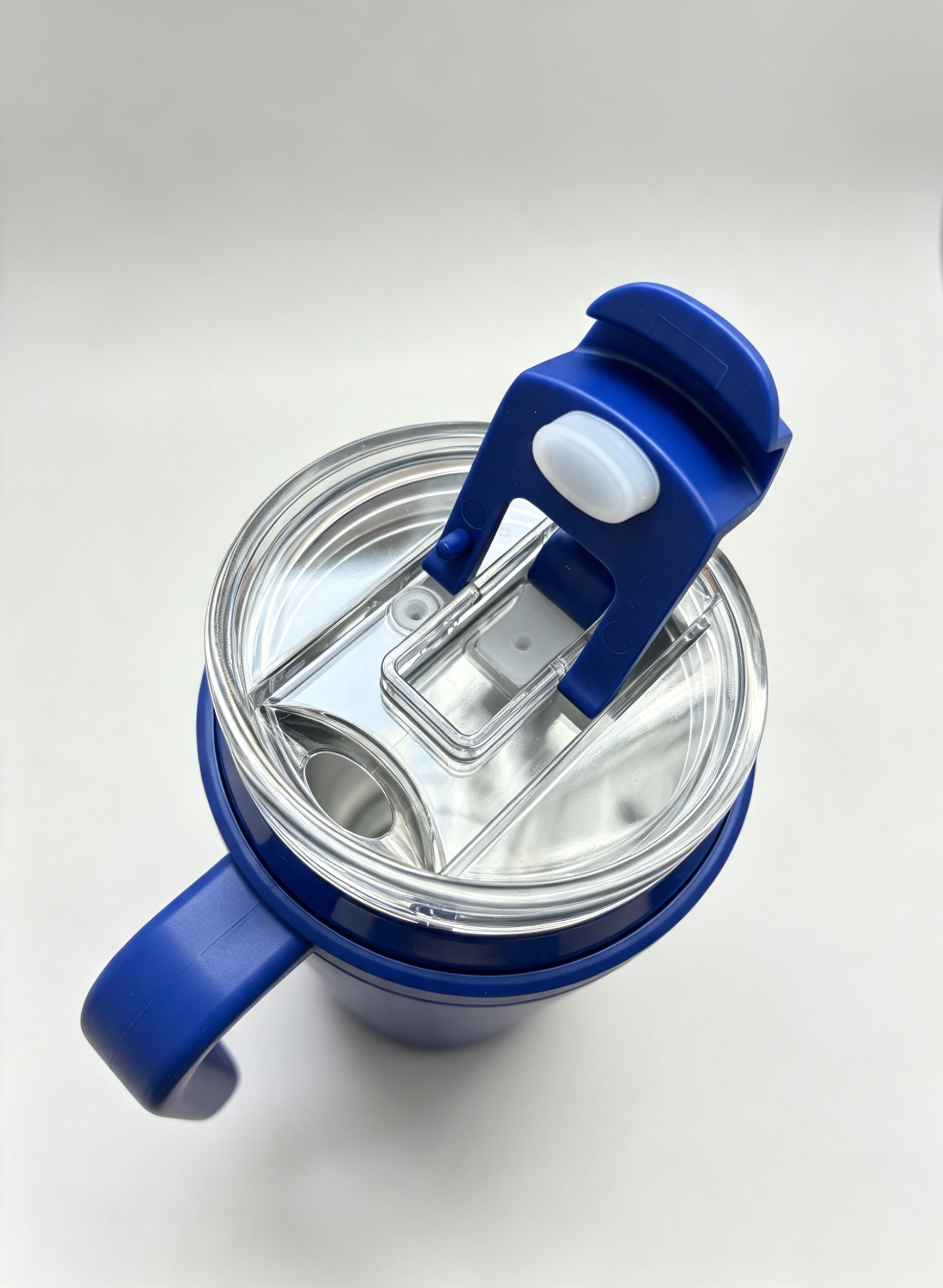 ELITE PRO | Vaso Térmico XL - Asa y Popete 1.2L | Azul Royal